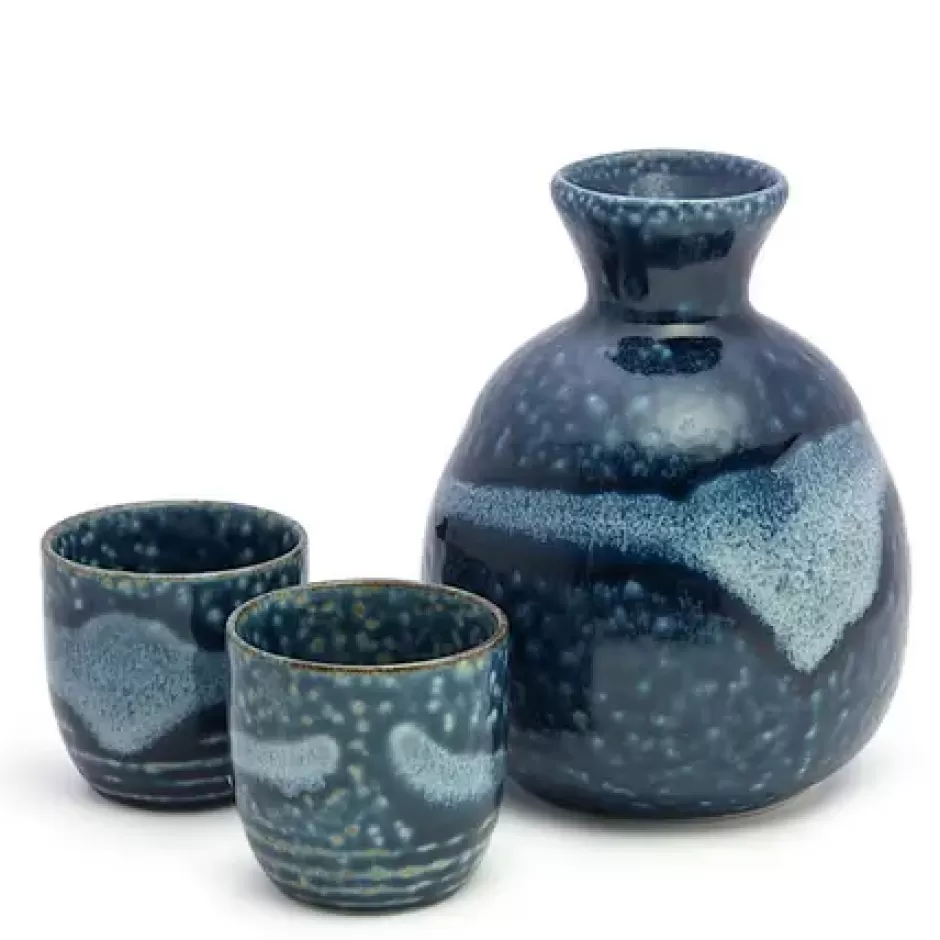 Sake Sets^MIYA Company Aoirabo Sake Set