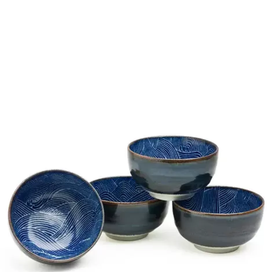 Bowl Sets^MIYA Company Aranami 5" Bowl Set