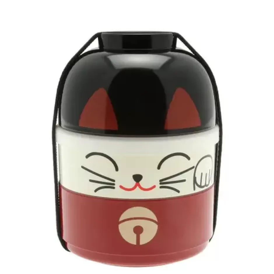 Bento Sets^MIYA Company Bento Set Fortune Cat Red