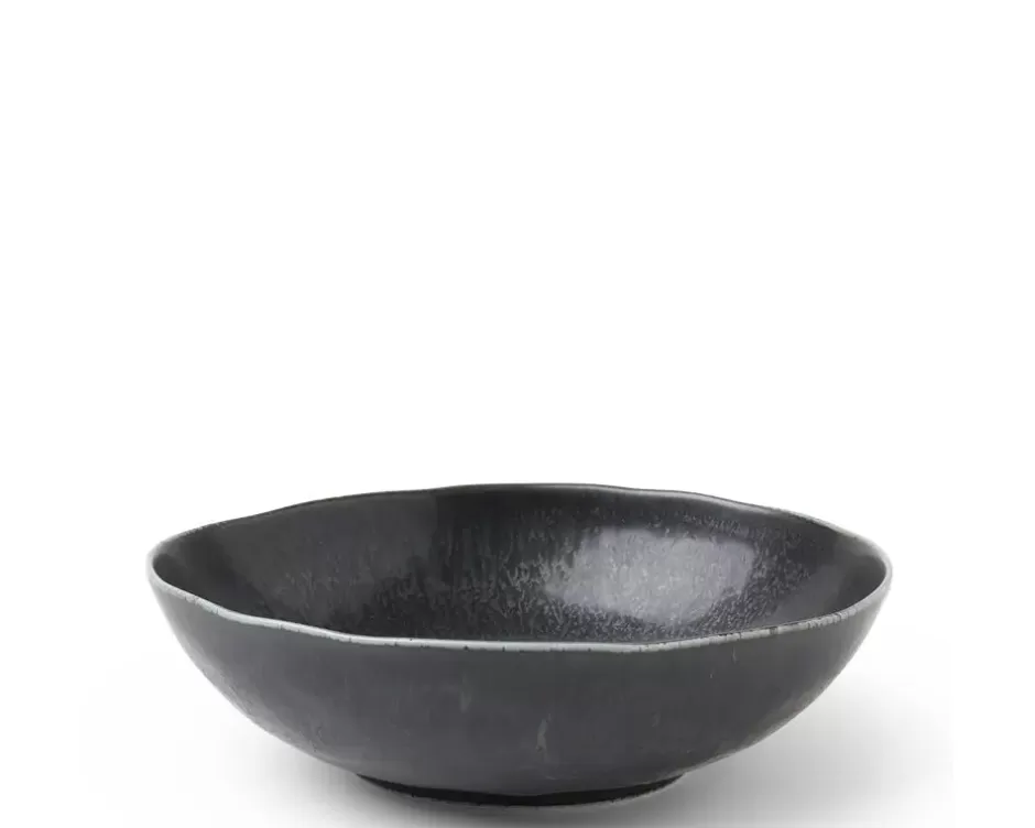 Large Bowls^MIYA Company Black Cosmos Bowl 8"