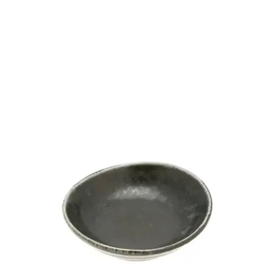 Sauce Dishes^MIYA Company Black Cosmos Shell Sauce Dish 3-1/4"