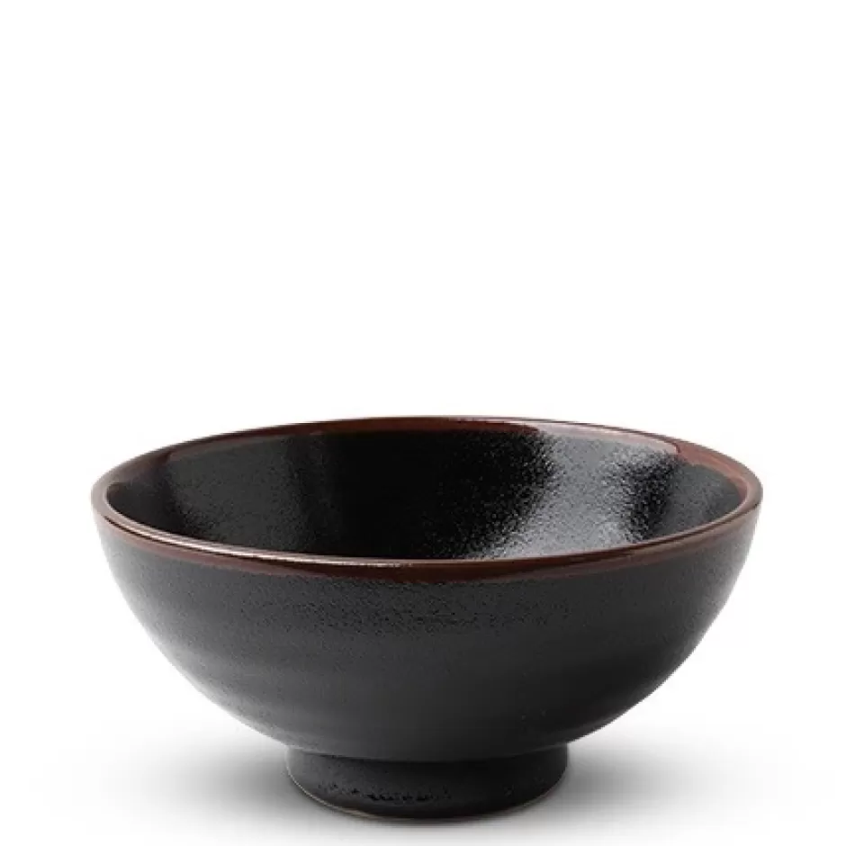 Ramen Bowls^MIYA Company Black Tenmoku 7.5" Noodle Bowl