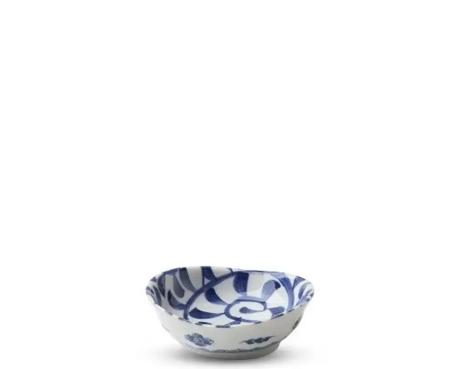 Sauce Dishes^MIYA Company Blue & White Karakusa 3.75" Sauce Dish