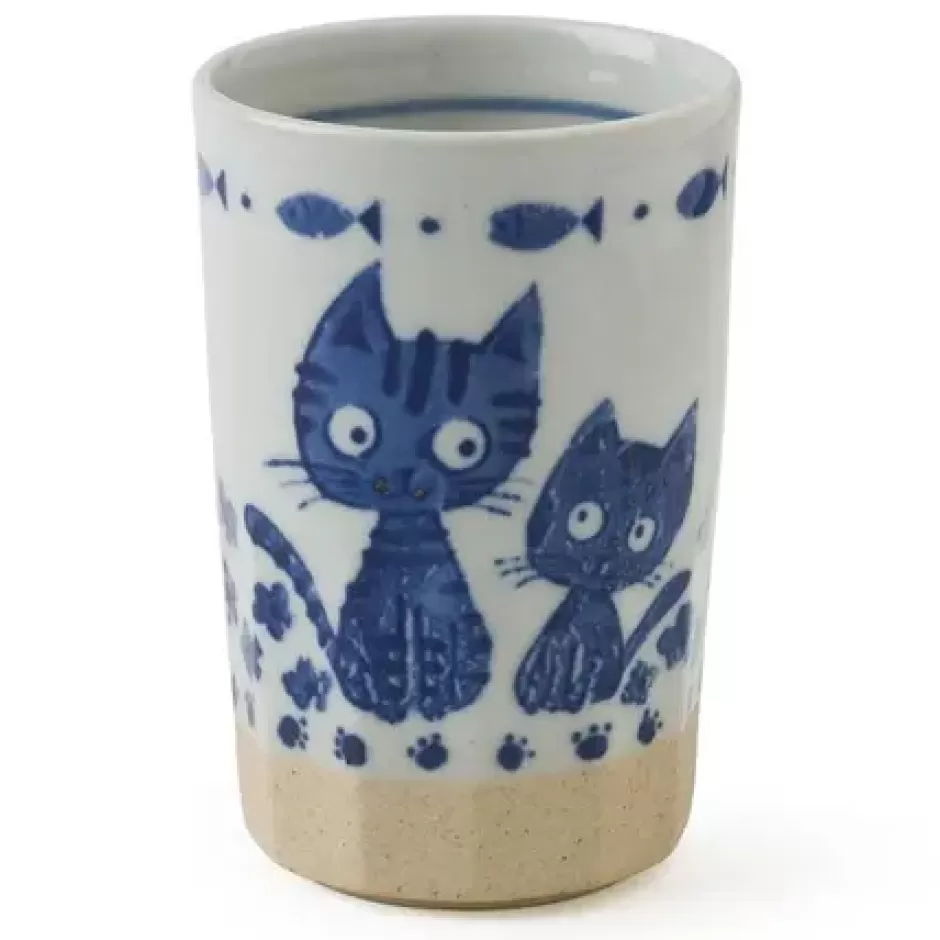 Cats^MIYA Company Blue Cats Cup 9 Oz.