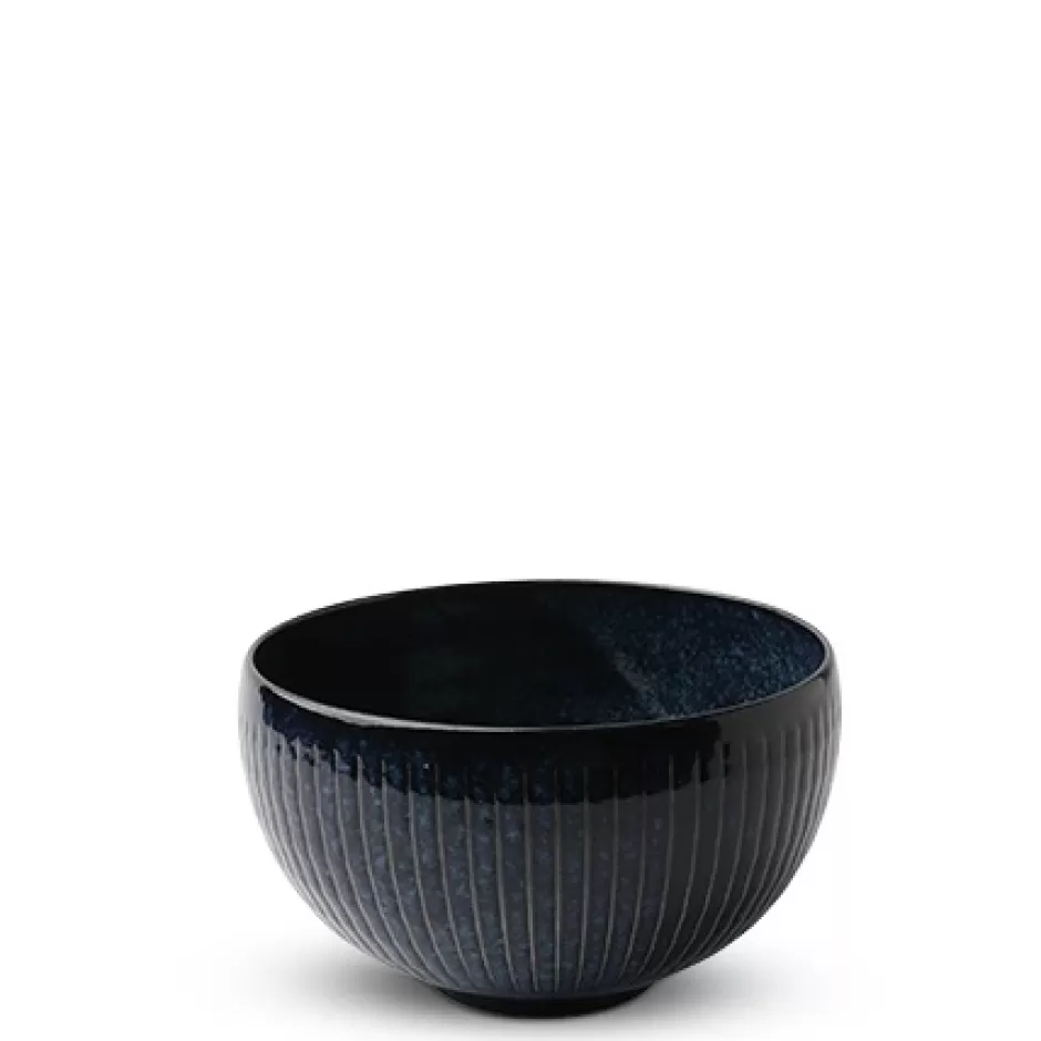 Medium Bowls^MIYA Company Blue Namako Tokusa 5" Bowl