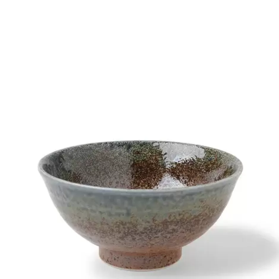 Medium Bowls^MIYA Company Blue Sand Crackle Bowl 6-1/4"