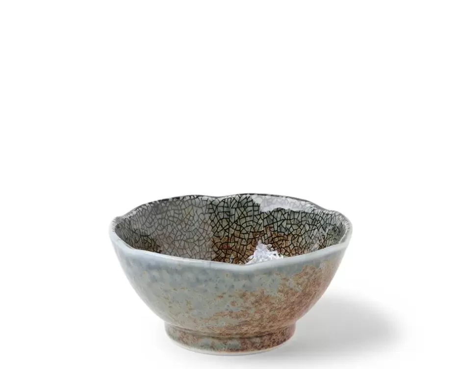 Sauce Dishes^MIYA Company Blue Sand Crackle Sauce Bowl 3-1/2"