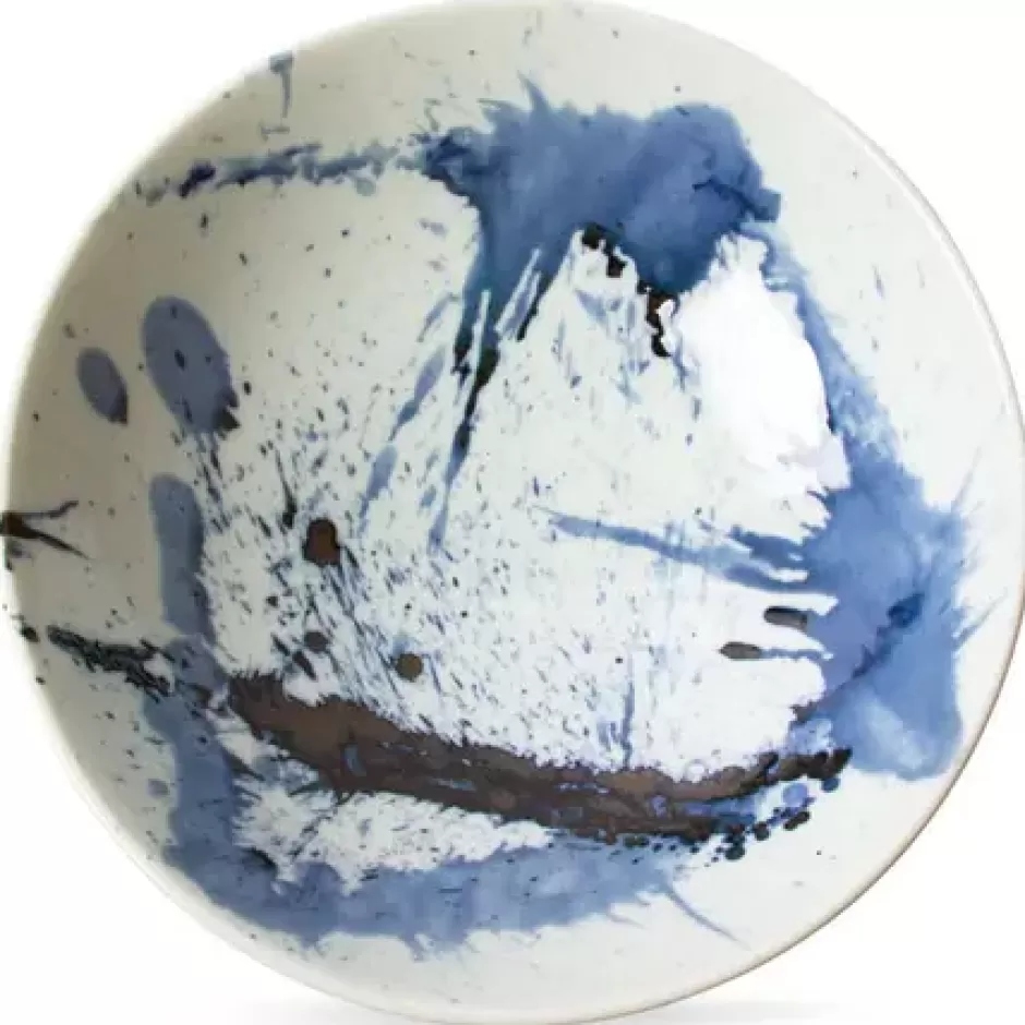 Serving Bowls & Plates^MIYA Company Blue Sumi 9.75" Serving Bowl