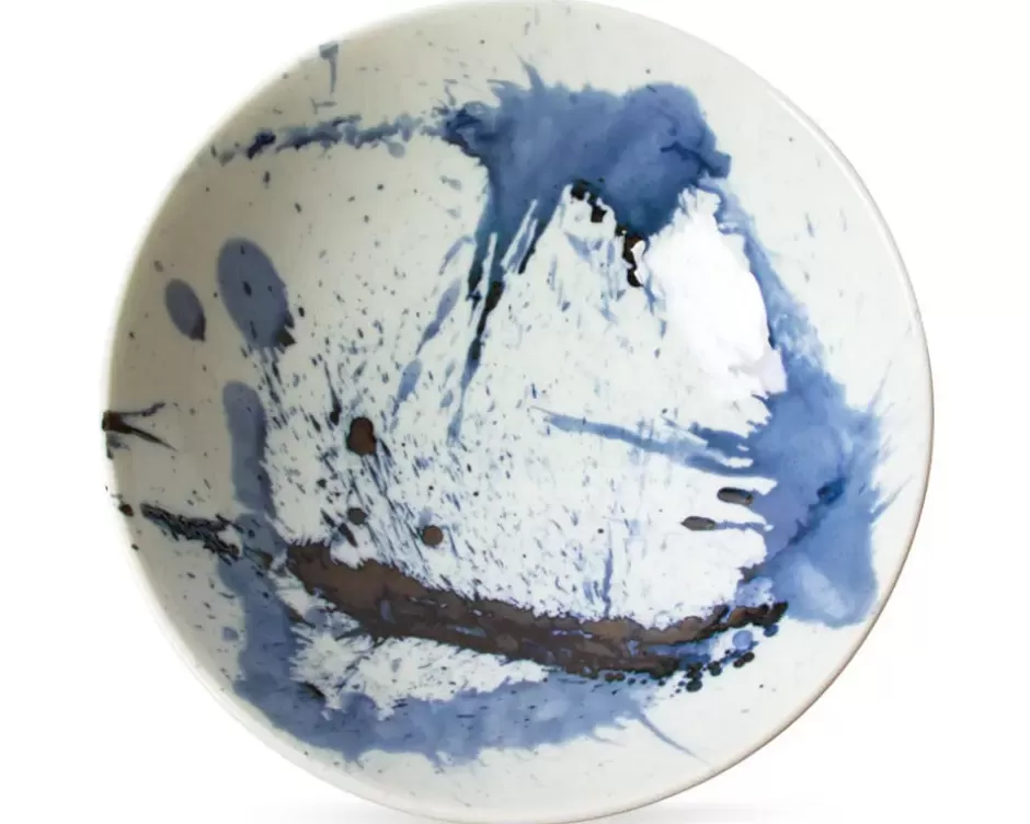 Serving Bowls & Plates^MIYA Company Blue Sumi 9.75" Serving Bowl