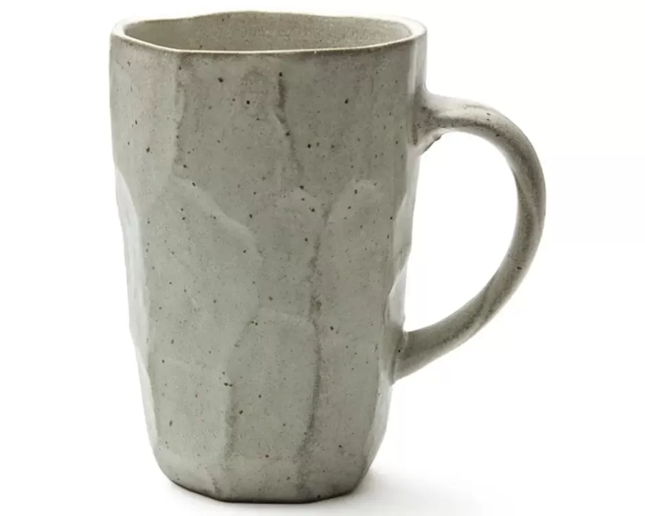 Mugs^MIYA Company Boulder Tall Mug - White