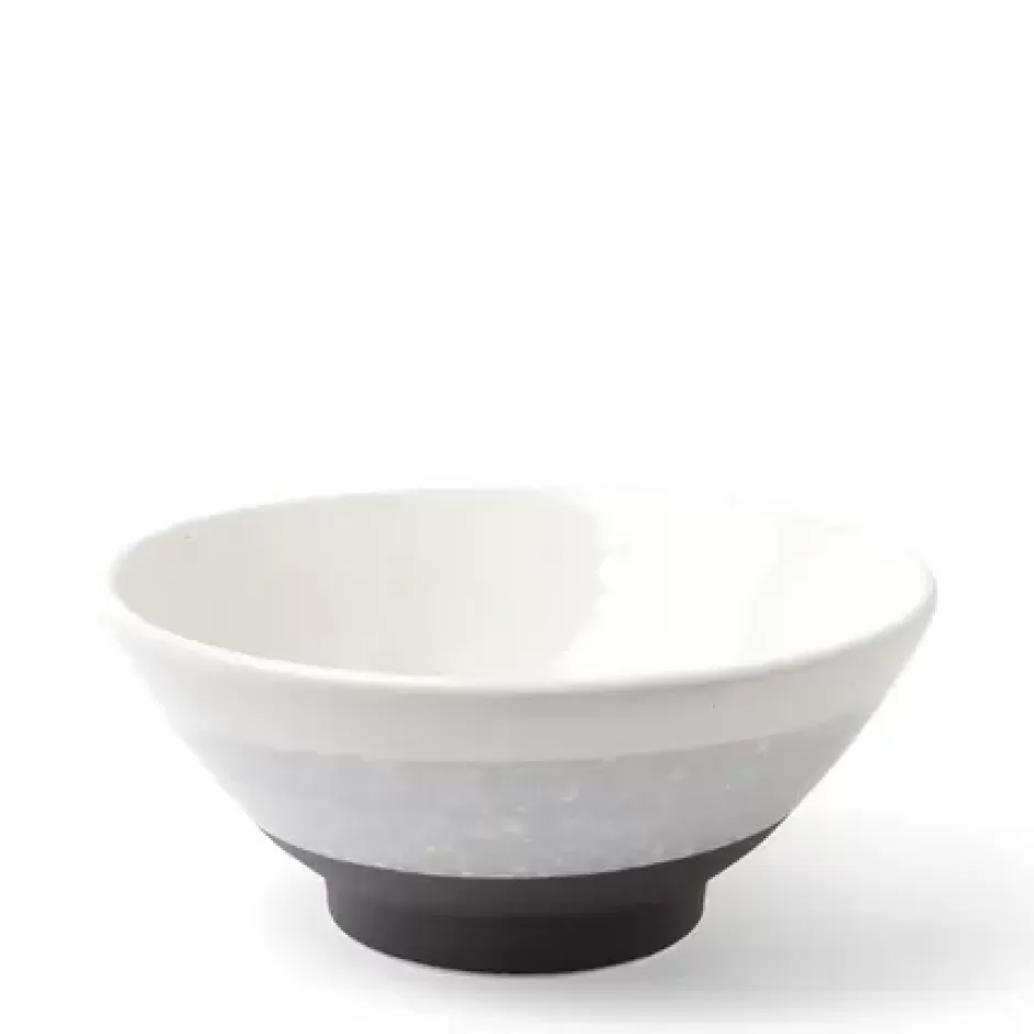 Ramen Bowls^MIYA Company Bowl Gradient Black & White 7"