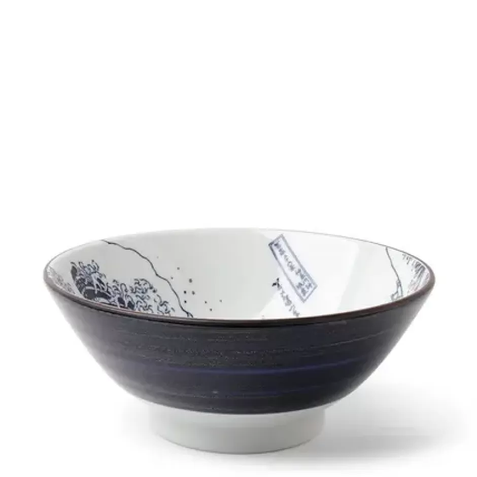 Ramen Bowls^MIYA Company Bowl The Great Wave 8-1/4"