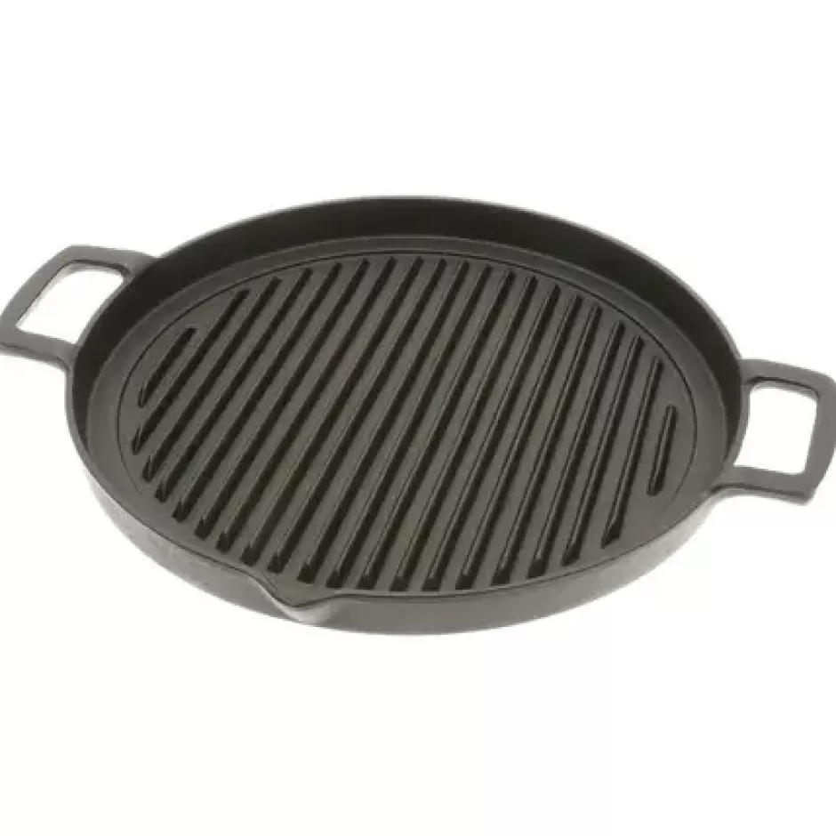 Cast Iron^MIYA Company Cast Iron Grill Pan