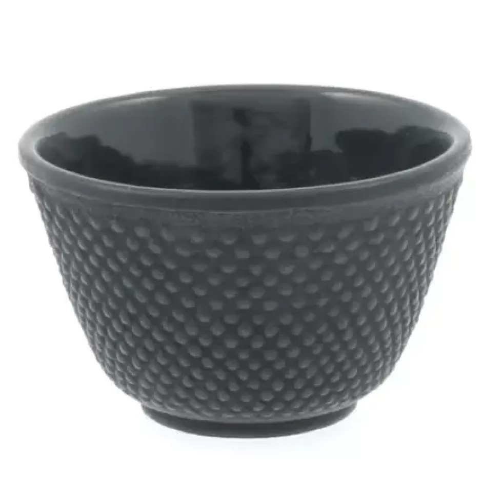 Teacups^MIYA Company Cast Iron Teacup Black Hobnail