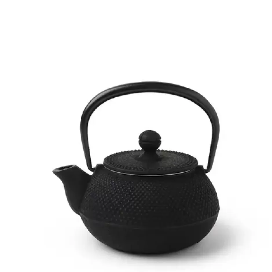 Teapots - Cast Iron^MIYA Company Cast Iron Teapot Black Hobnail 0.325L