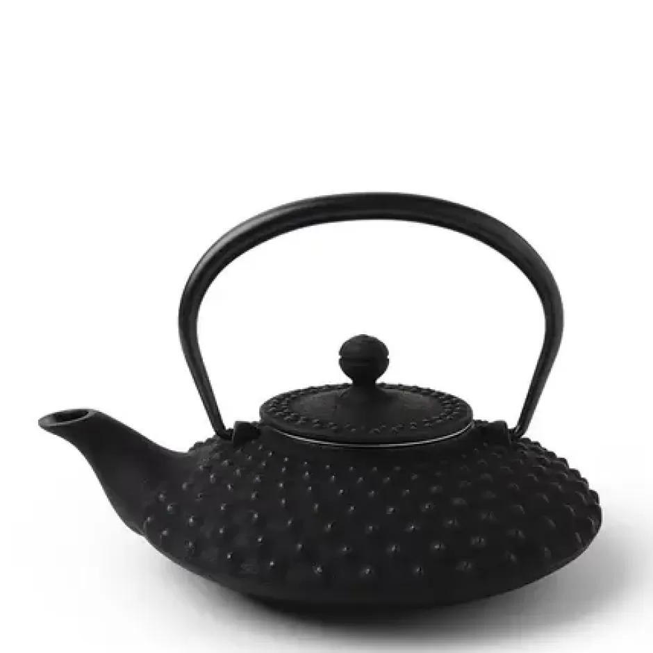 Teapots - Cast Iron^MIYA Company Cast Iron Teapot Flat Hailstone 0.5L