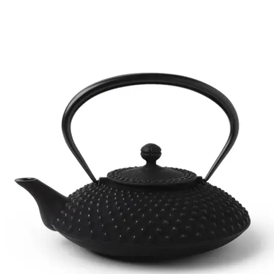 Teapots - Cast Iron^MIYA Company Cast Iron Teapot Flat Hailstone 1.08L