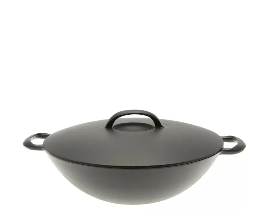 Other^MIYA Company Cast Iron Wok 12-1/2"