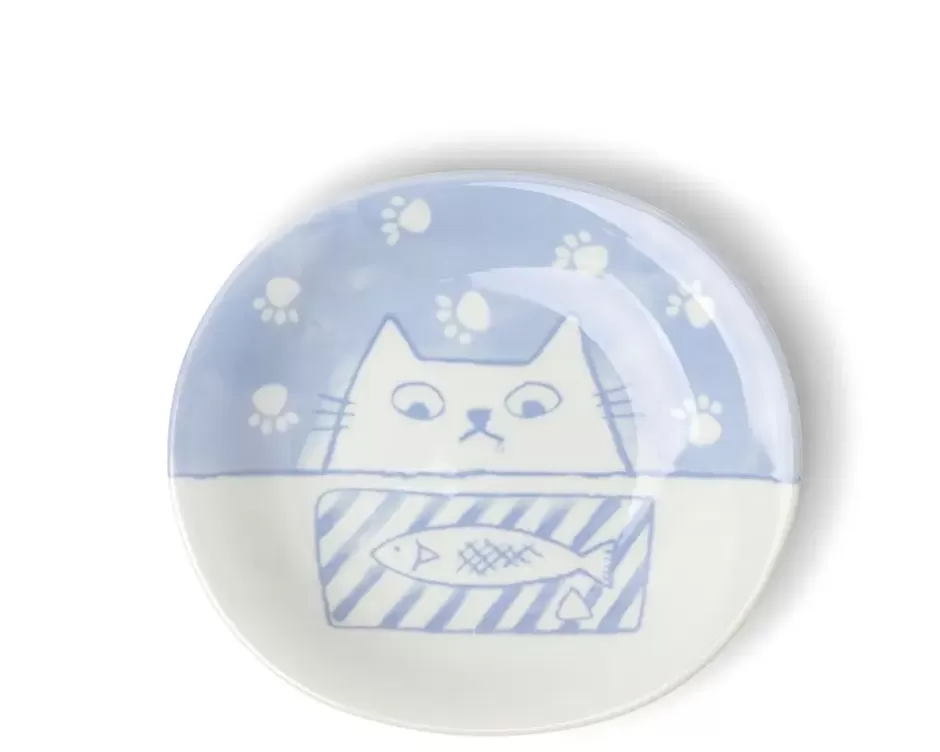 Plates^MIYA Company Cat Lunch Oval Plate