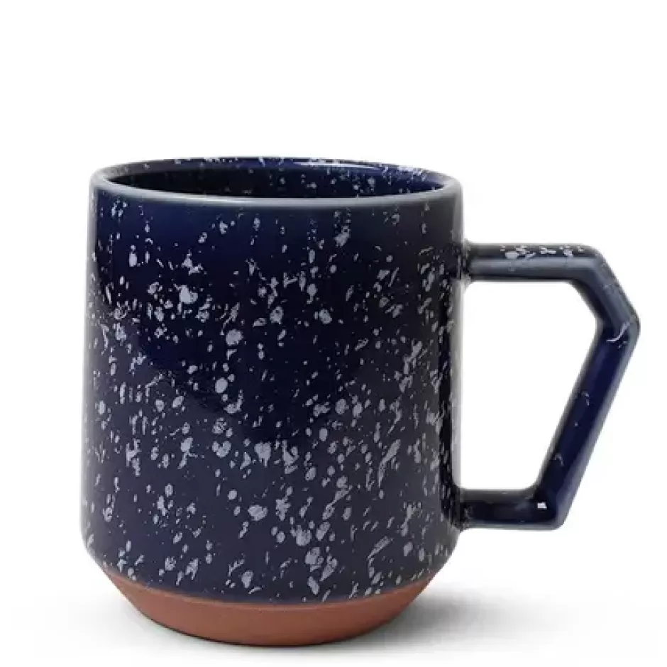 Mugs^MIYA Company Chips 12 Oz. Mug Splash Blue