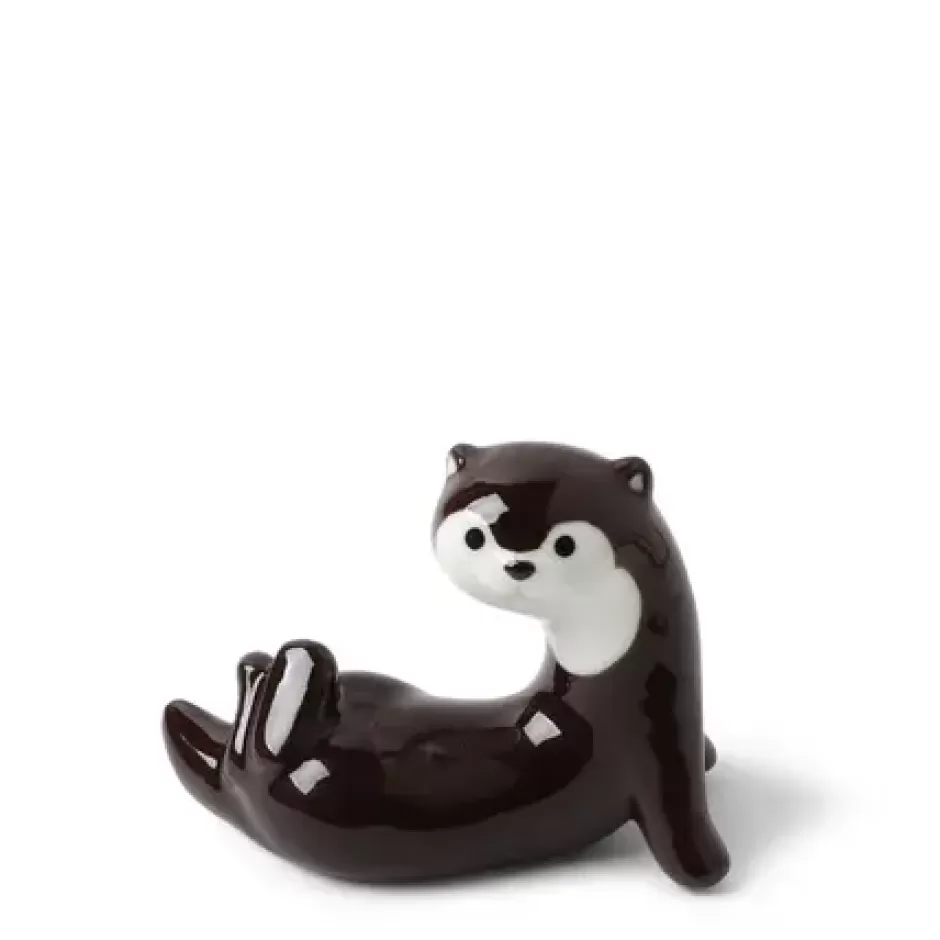 Other^MIYA Company Chopstick Rest Otter Dark Brown