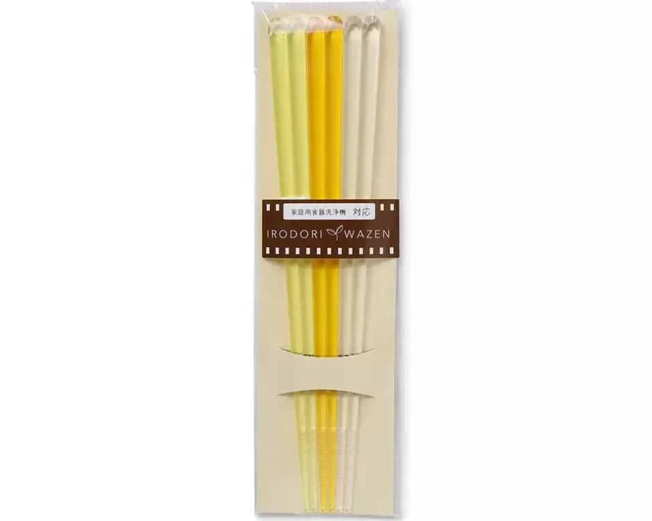 Chopsticks^MIYA Company Chopsticks Acrylic Yellow Set/3