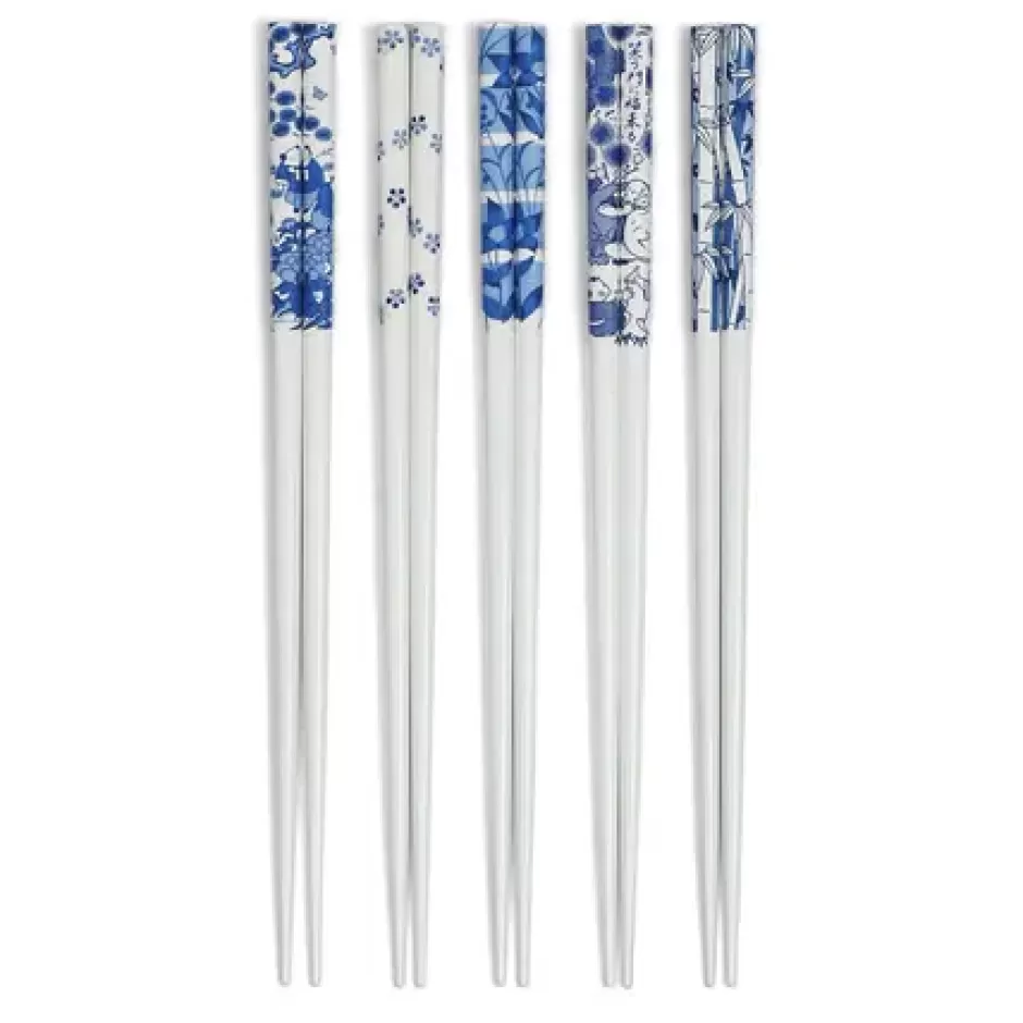 Chopsticks^MIYA Company Chopsticks Blue & White Assorted