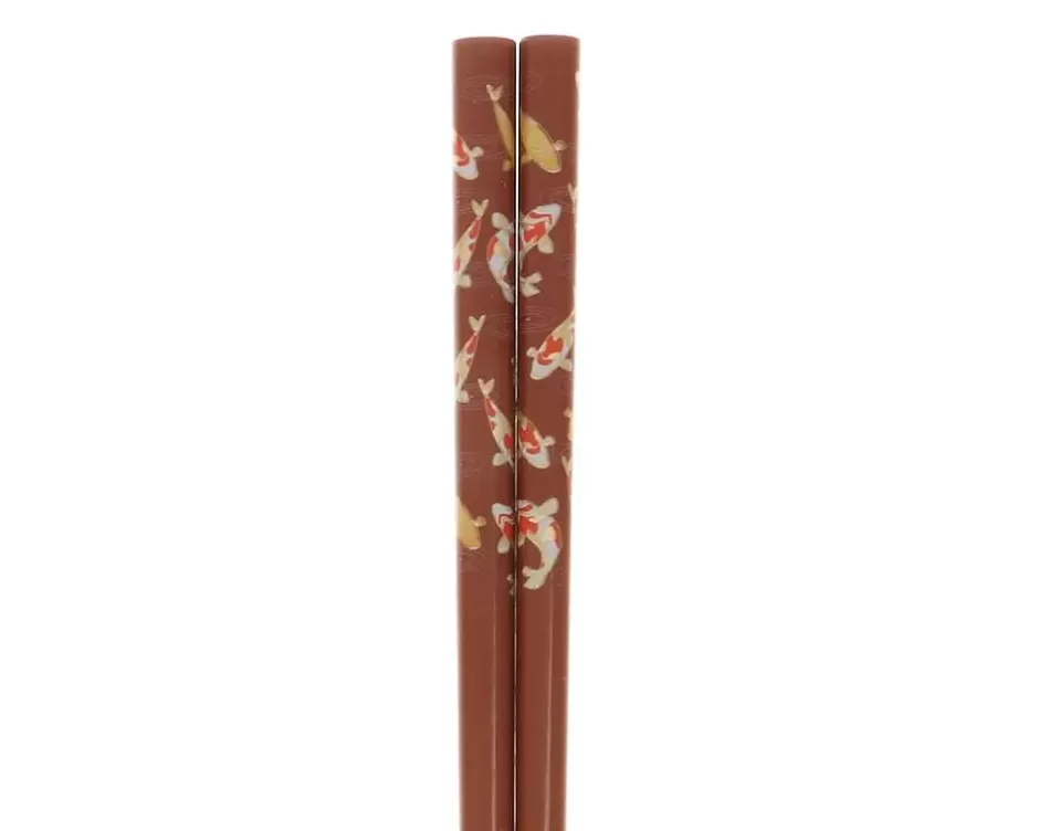 Fish^MIYA Company Chopsticks Red Gold Koi Pond