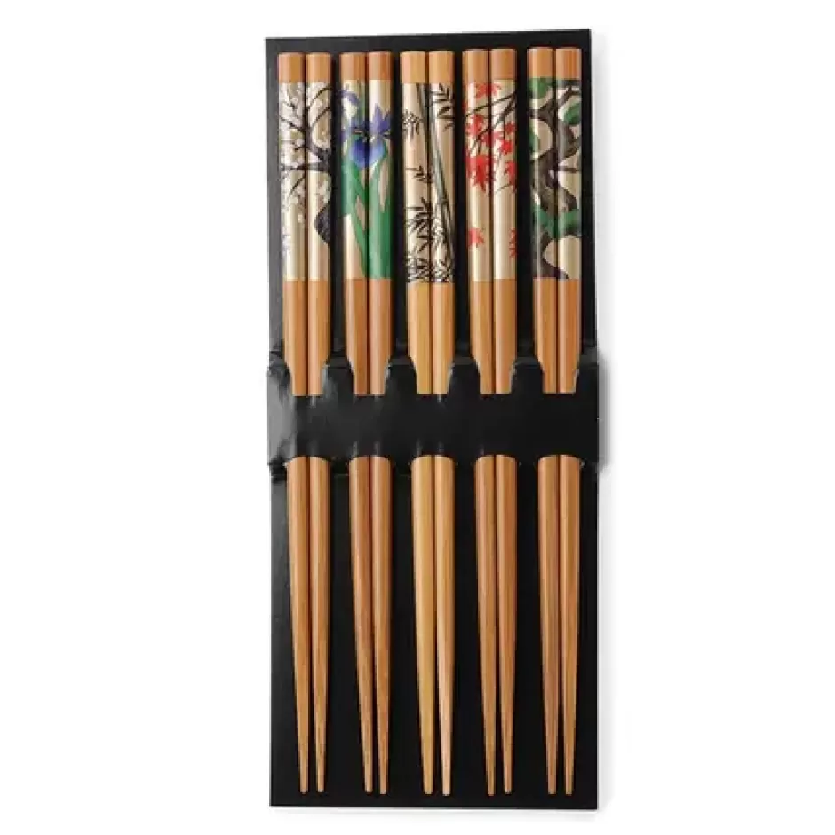 Chopsticks^MIYA Company Chopsticks Set Antique Byobu Natural