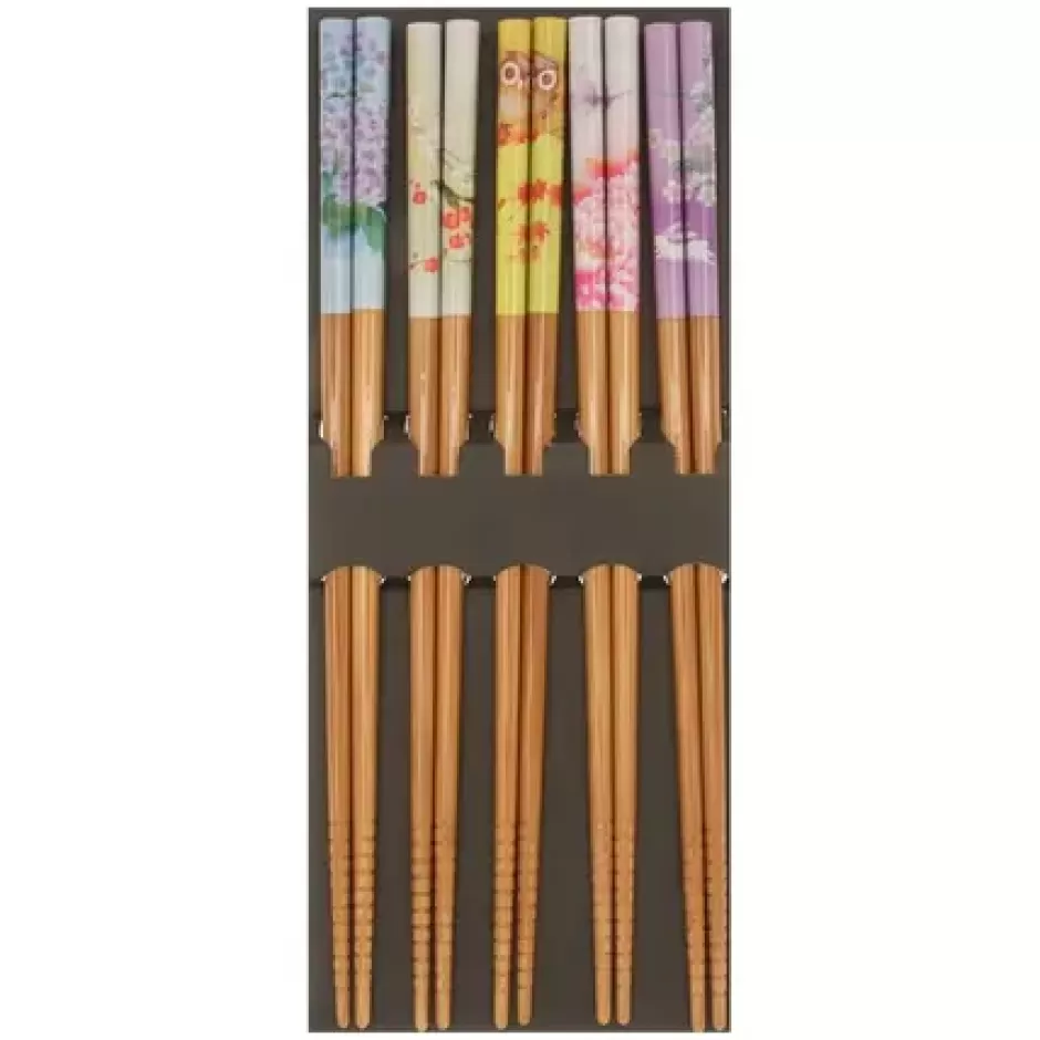 Chopsticks^MIYA Company Chopsticks Set Bamboo Garden Seasons