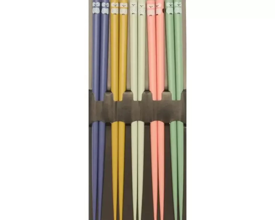 Other^MIYA Company Chopsticks Set Owl Family