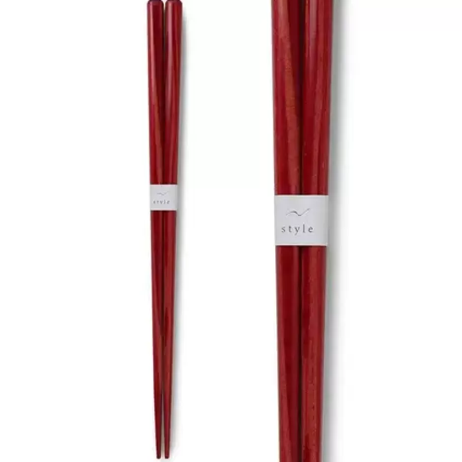 Chopsticks^MIYA Company Chopsticks Wood Red 1