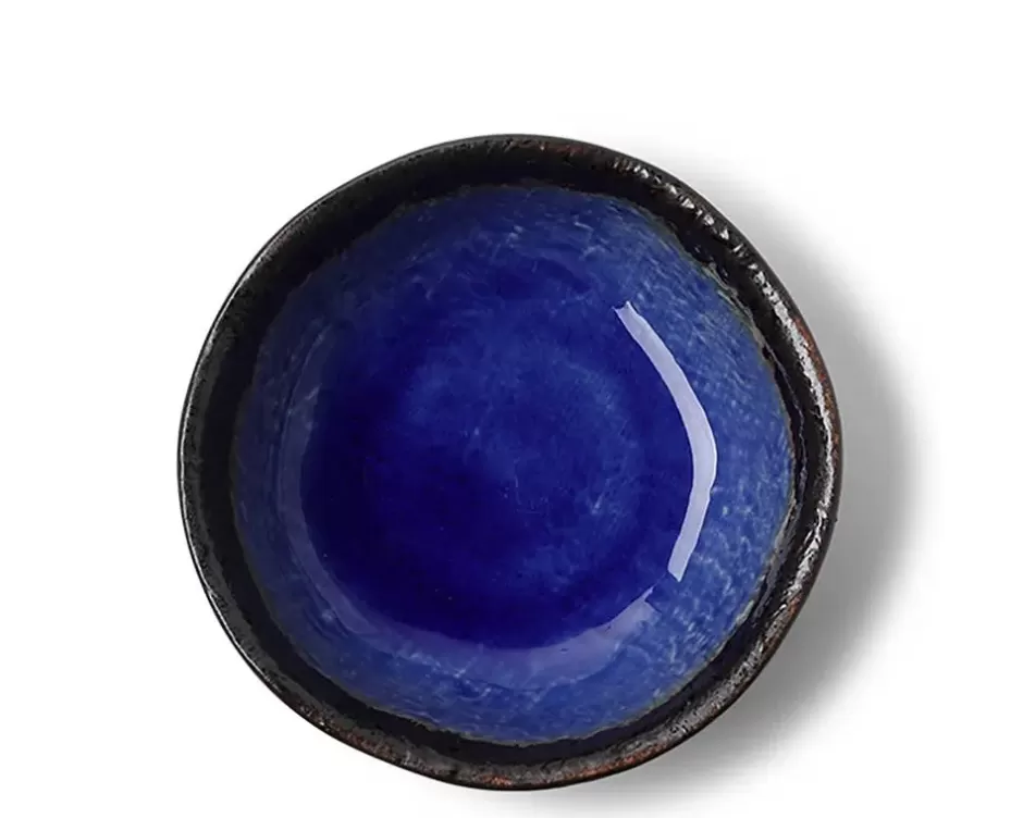 Small Bowls^MIYA Company Cobalt Blue 5" Shallow Bowl