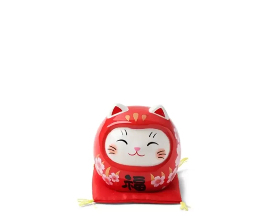 Figurines^MIYA Company Daruma Fortune Cat Figurine