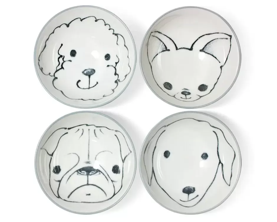 Dogs^MIYA Company Dog Days 4.5" Rice Bowl Set