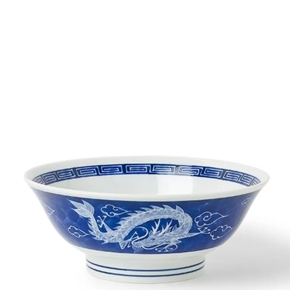 Ramen Bowls^MIYA Company Dragon Blue 8.5" Bowl