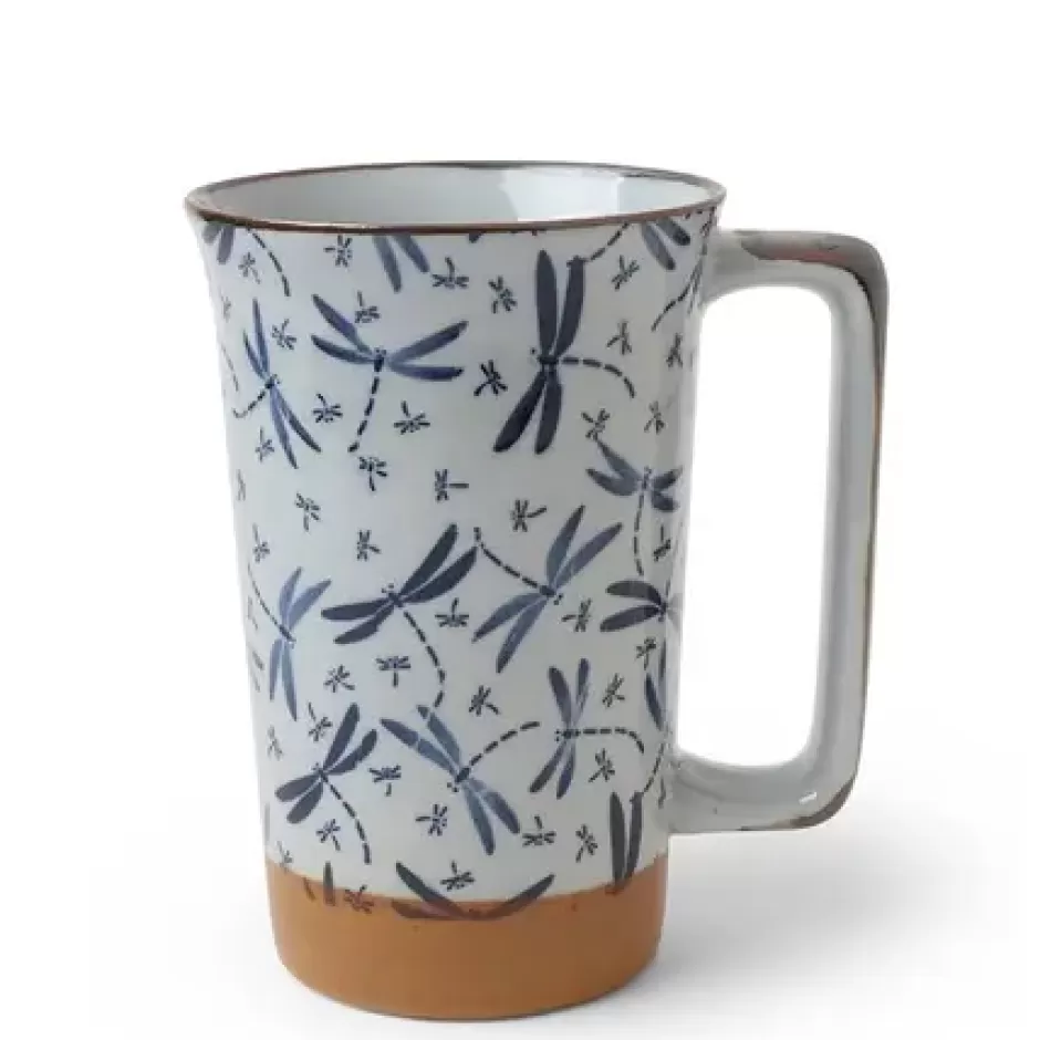 Mugs^MIYA Company Dragonflies 12 Oz. Tall Mug