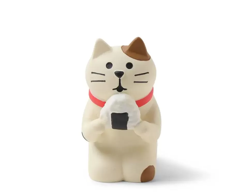 Cats^MIYA Company Figurine Cat With Omusubi