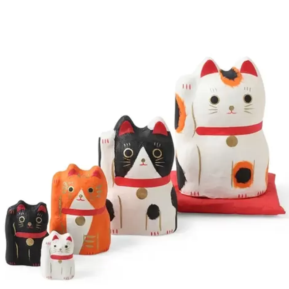 Figurines^MIYA Company Figurine Fortune Cat Nesting Doll Set