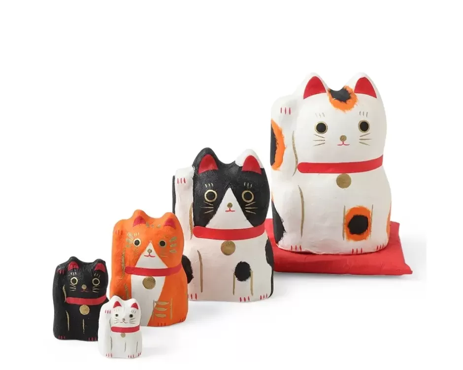 Figurines^MIYA Company Figurine Fortune Cat Nesting Doll Set