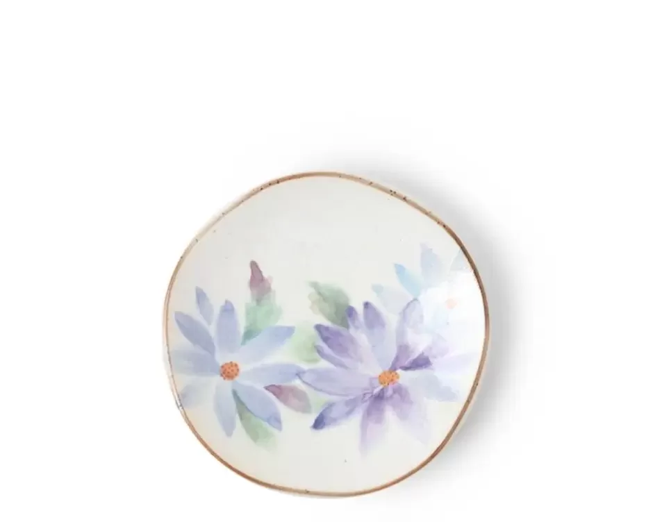 Small Plates^MIYA Company Floral Mini Plate Blue