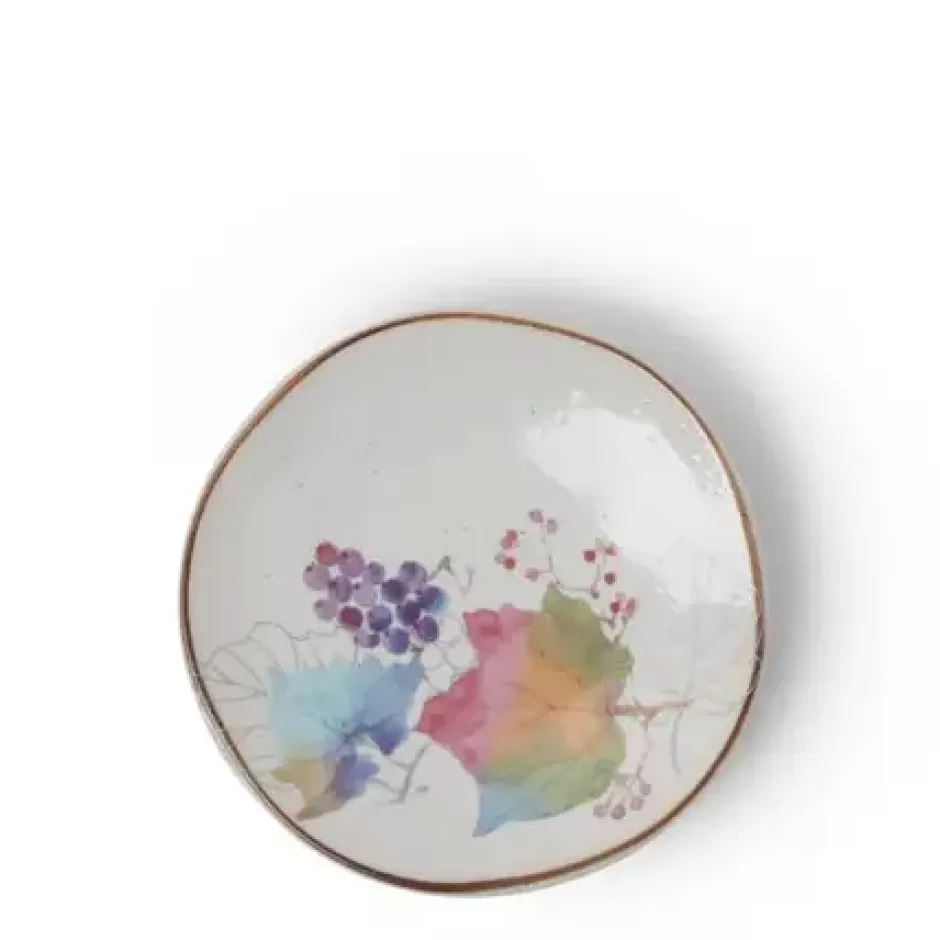 Small Plates^MIYA Company Floral Mini Plate Rainbow Leaves