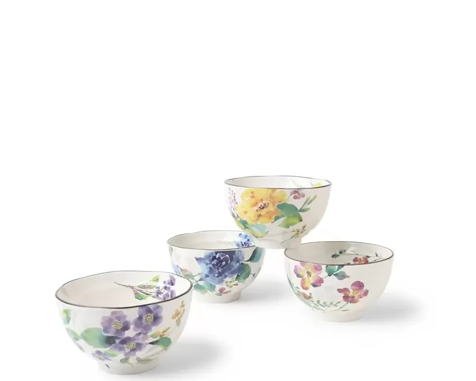 Bowl Sets^MIYA Company Floral Spring Rice Bowl Set