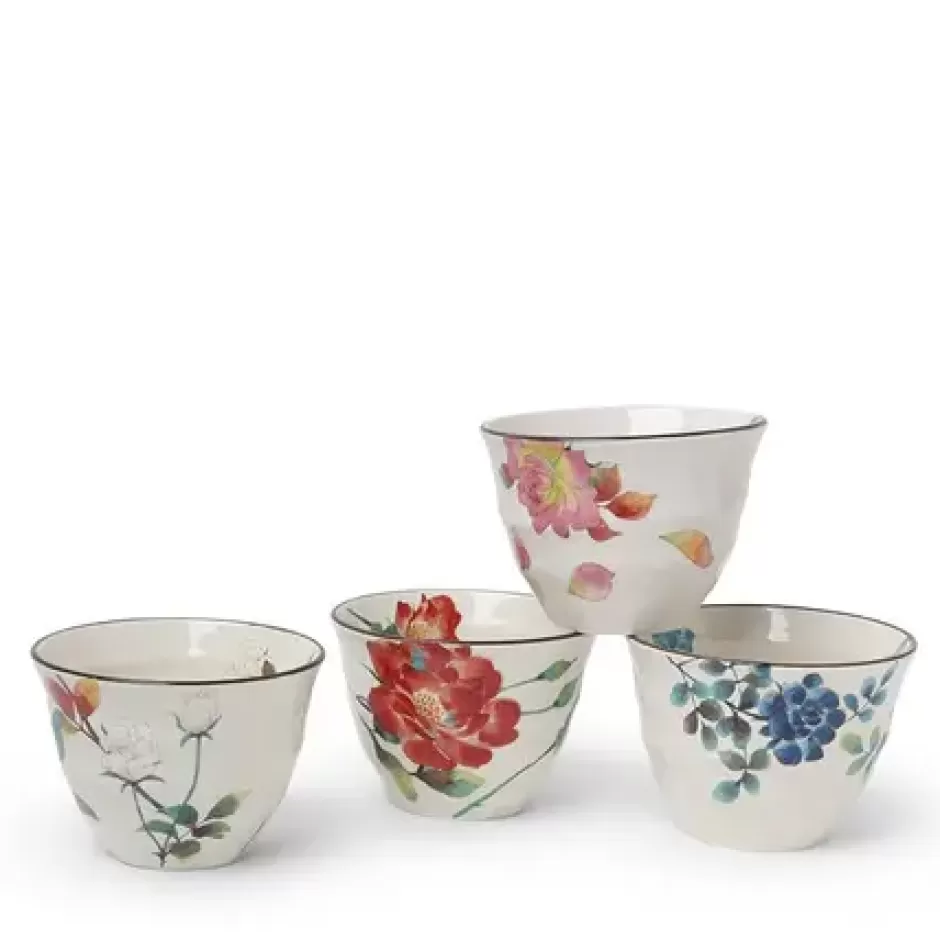 Cup/Mug Sets^MIYA Company Floral Summer 7 Oz. Teacup Set