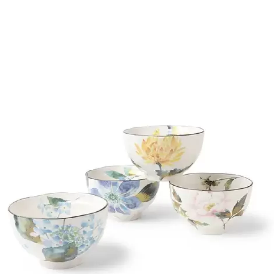 Bowl Sets^MIYA Company Floral Summer Rice Bowl Set