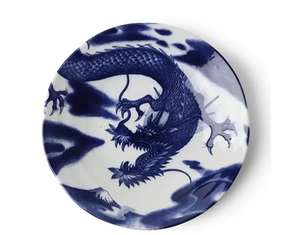 Mythical Creatures^MIYA Company Flying Dragon 10" Plate