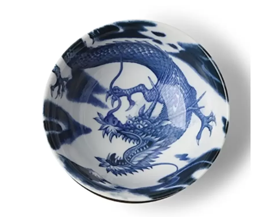 Mythical Creatures^MIYA Company Flying Dragon 8.25" Bowl