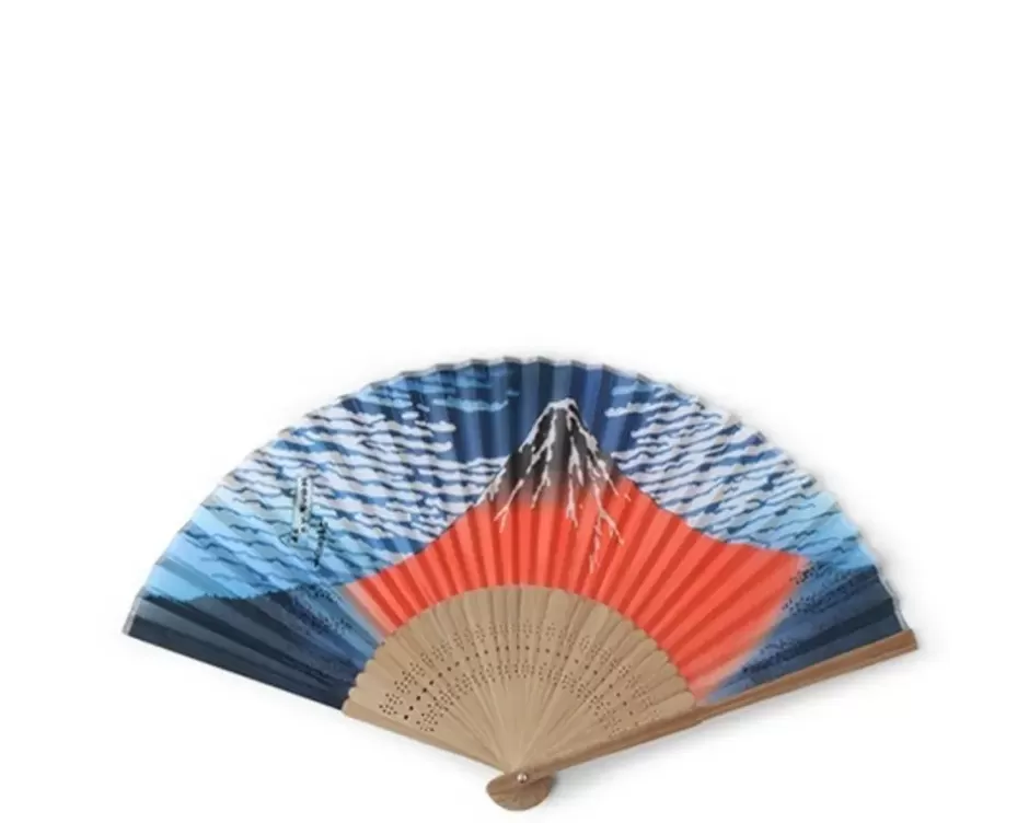 Fans^MIYA Company Folding Fan Mt Fuji