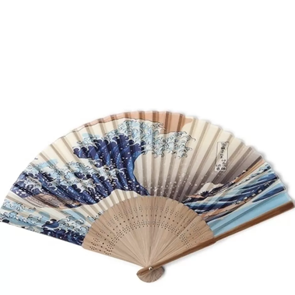 Fans^MIYA Company Folding Fan The Great Wave