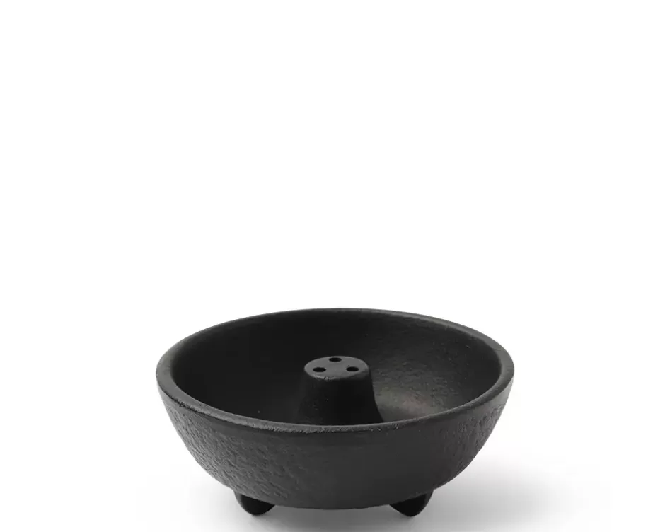 Incense^MIYA Company Incense Holder Black Center Cone